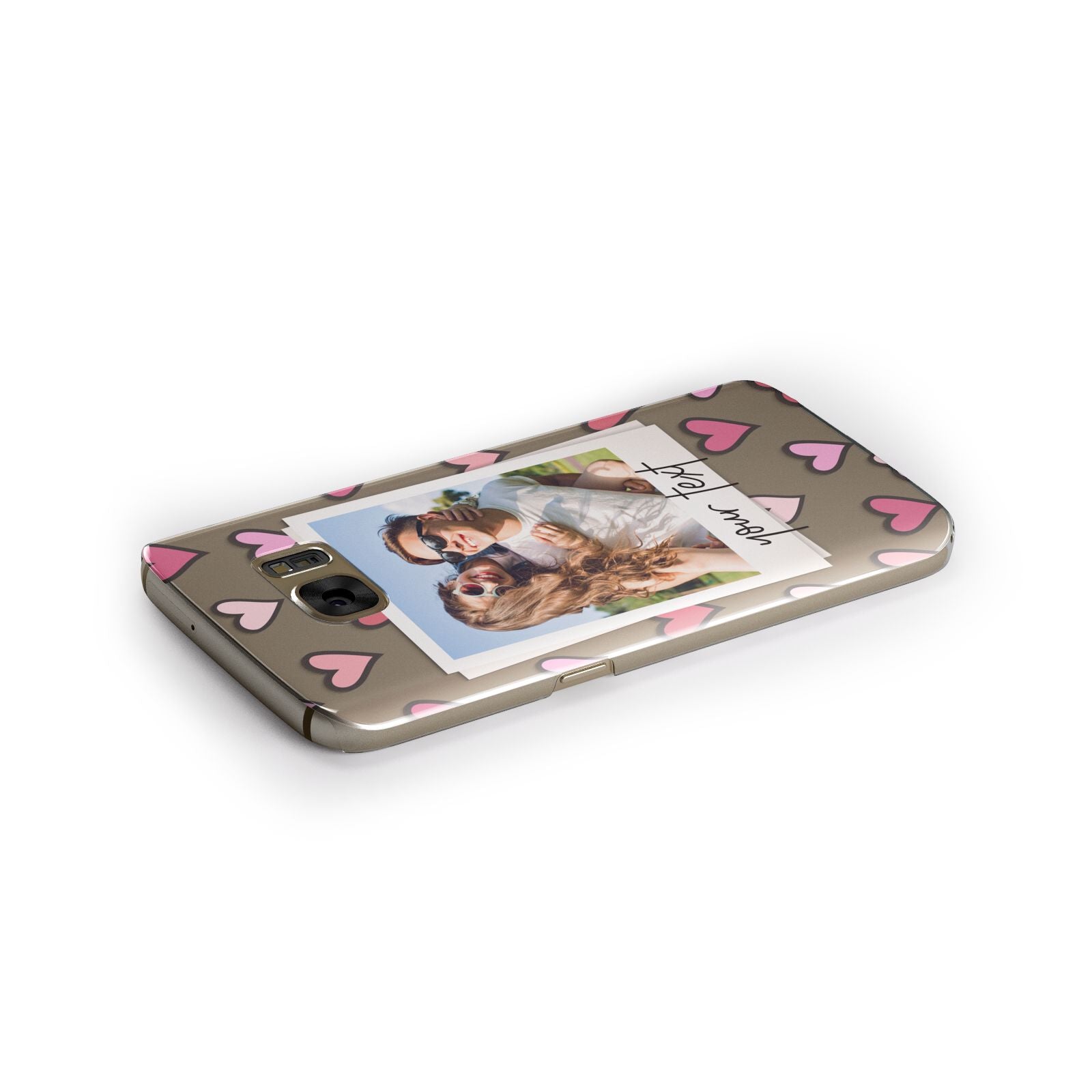 Personalised Valentine s Day Photo Samsung Galaxy Case Side Close Up