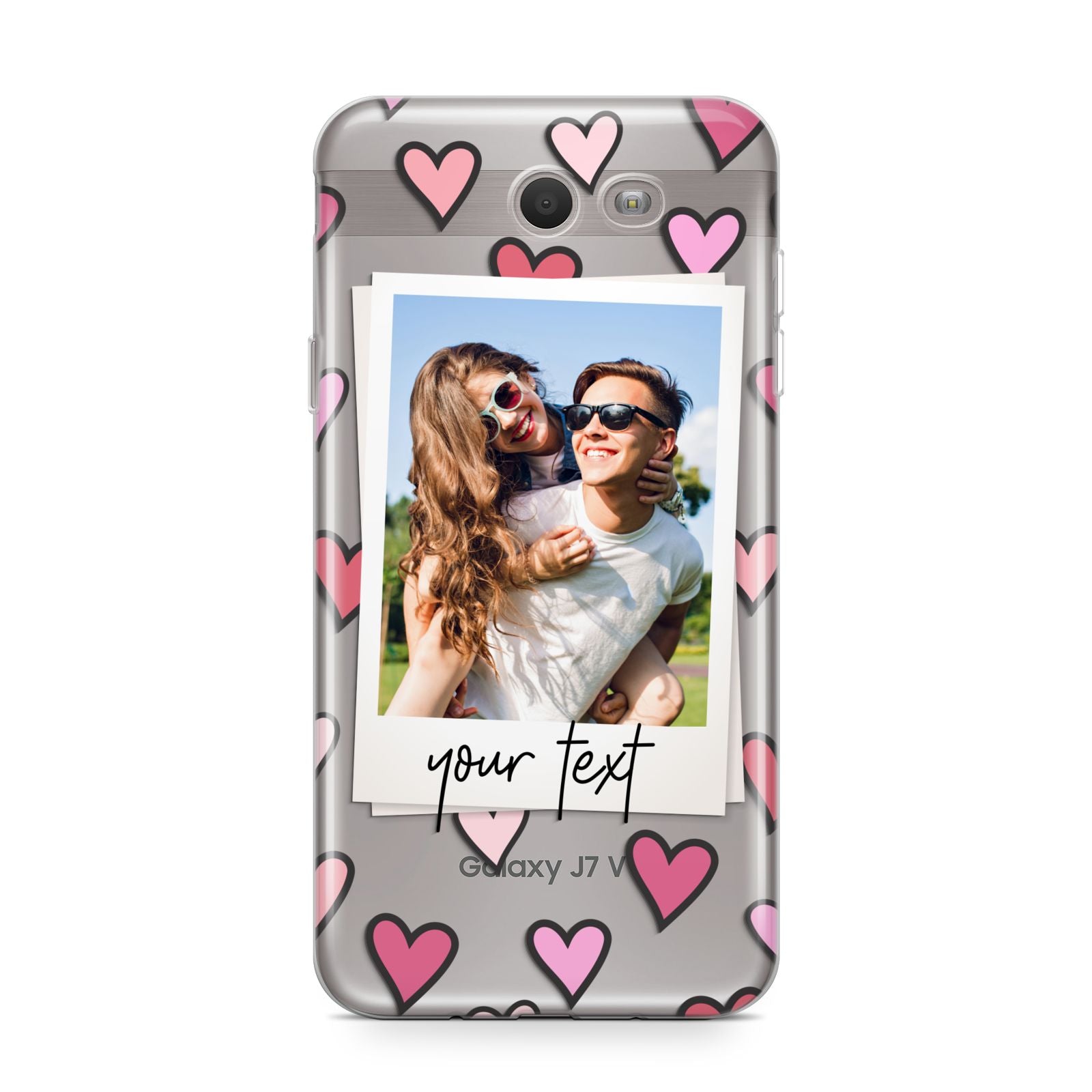 Personalised Valentine s Day Photo Samsung Galaxy J7 2017 Case