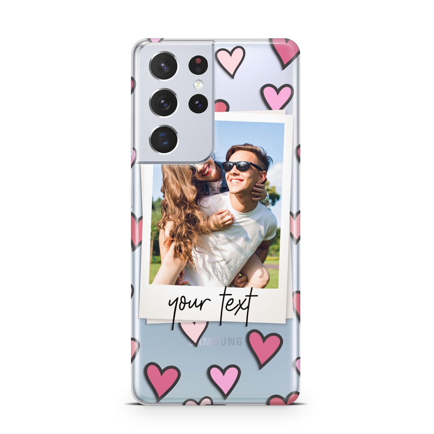 Personalised Valentine s Day Photo Samsung S21 Ultra Case