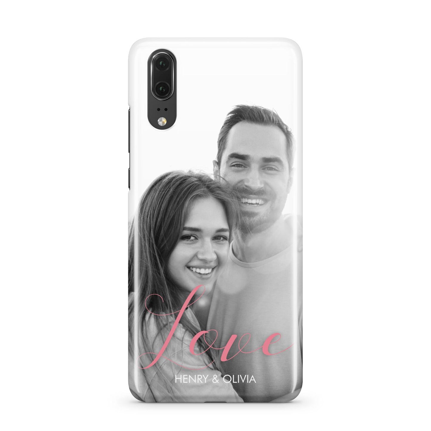 Personalised Valentines Day Photo Huawei P20 Phone Case