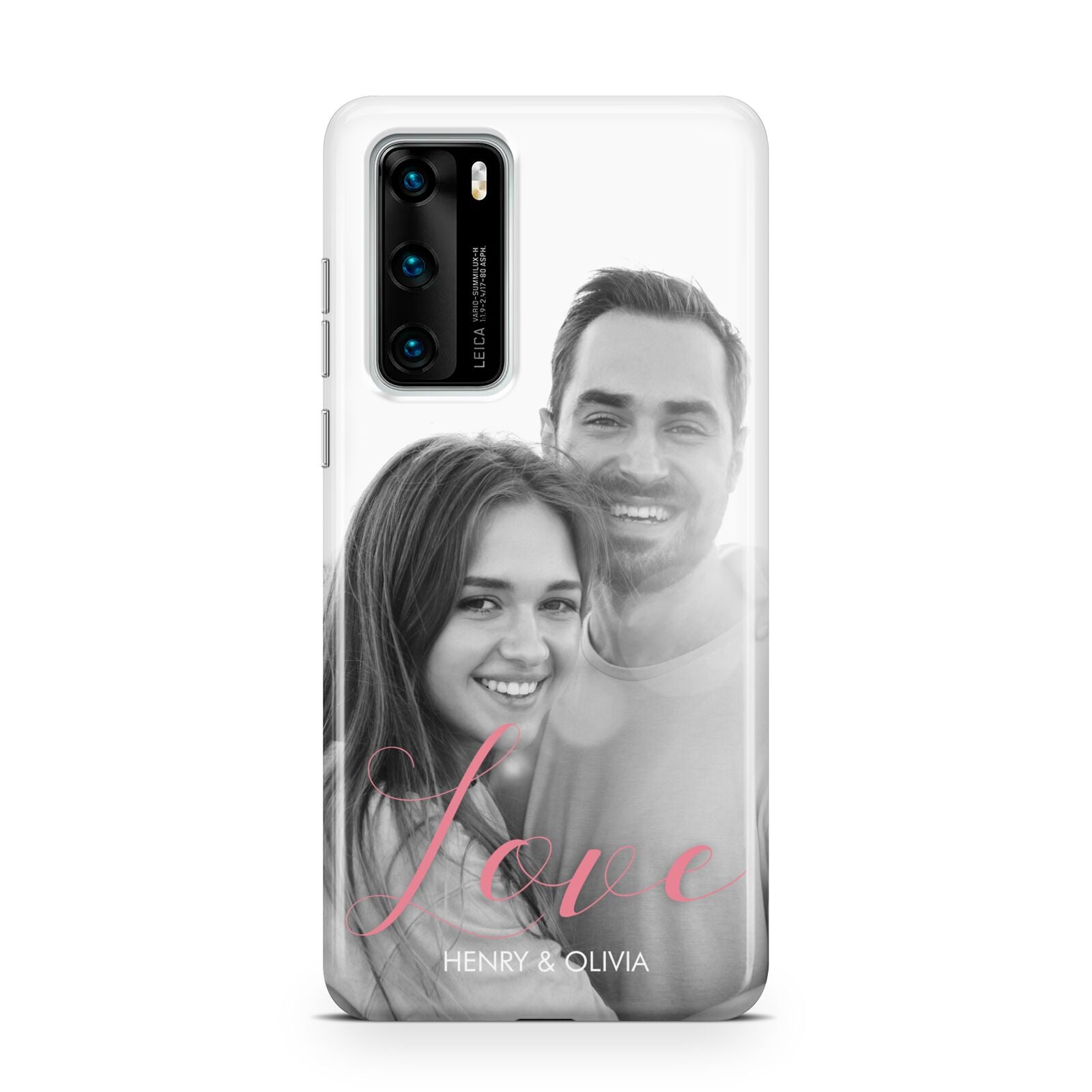 Personalised Valentines Day Photo Huawei P40 Phone Case