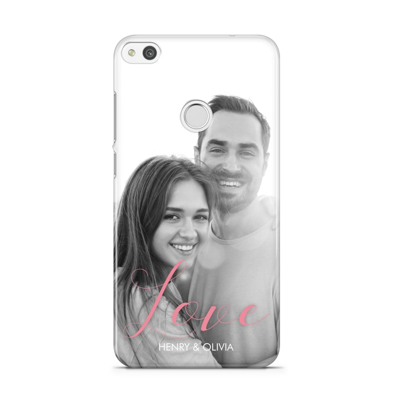 Personalised Valentines Day Photo Huawei P8 Lite Case