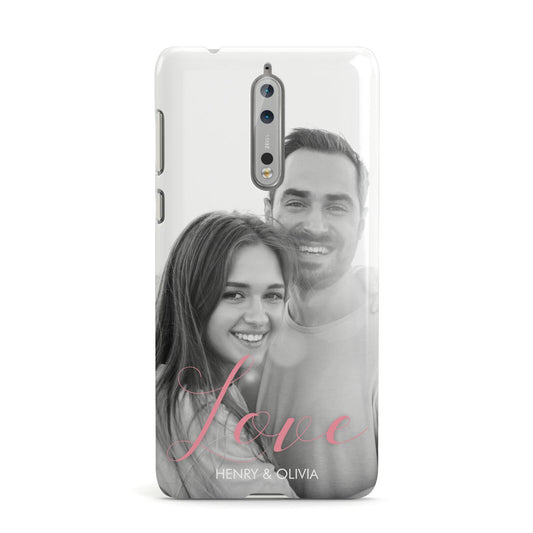 Personalised Valentines Day Photo Nokia Case