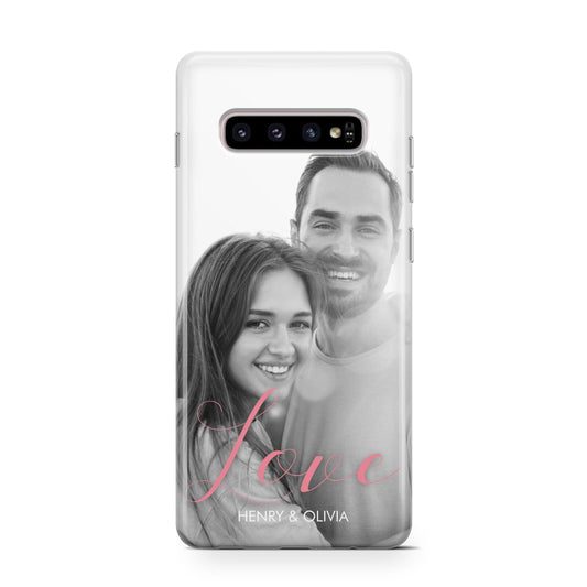 Personalised Valentines Day Photo Protective Samsung Galaxy Case