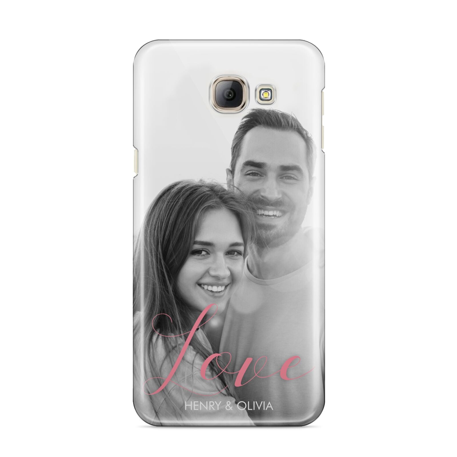 Personalised Valentines Day Photo Samsung Galaxy A8 2016 Case