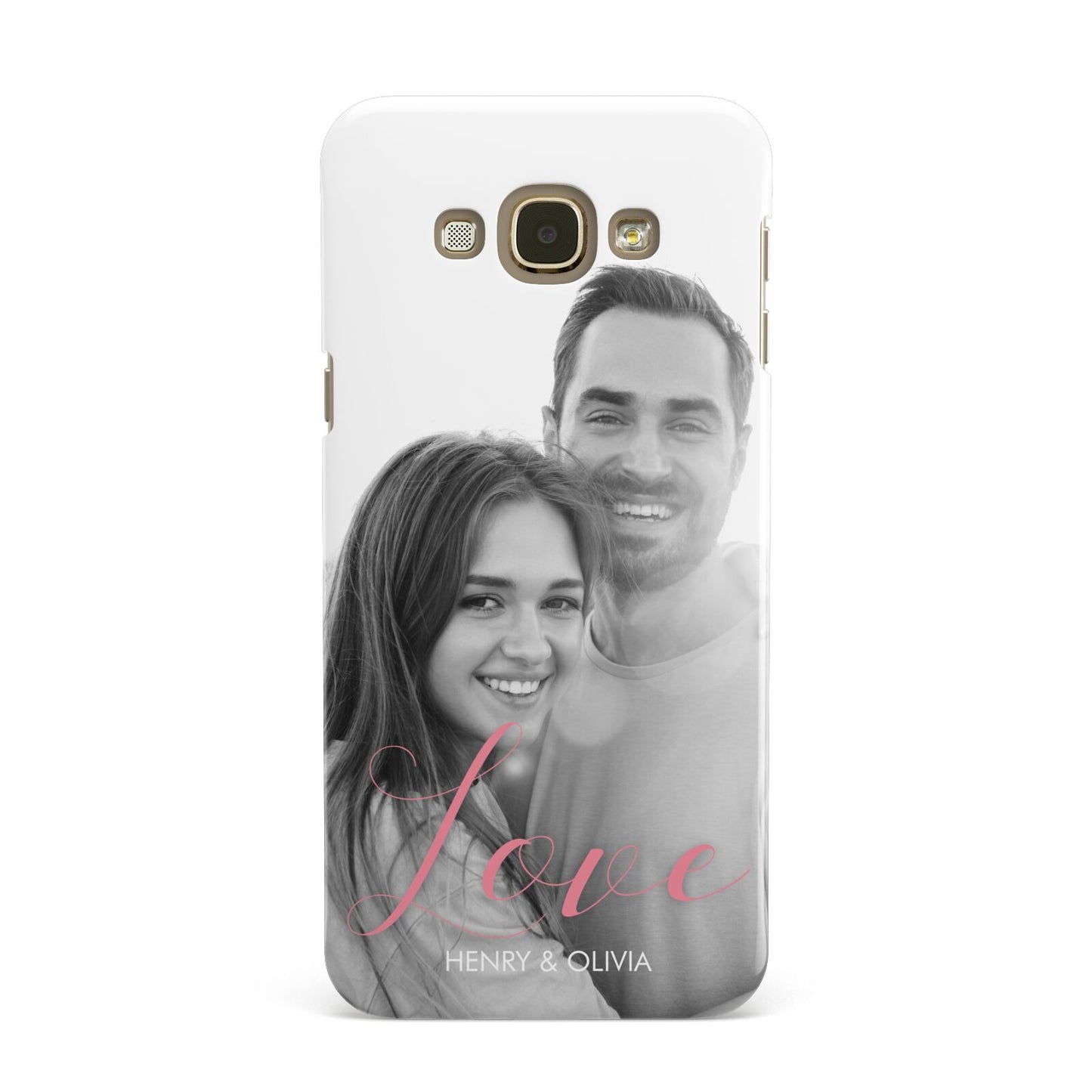 Personalised Valentines Day Photo Samsung Galaxy A8 Case