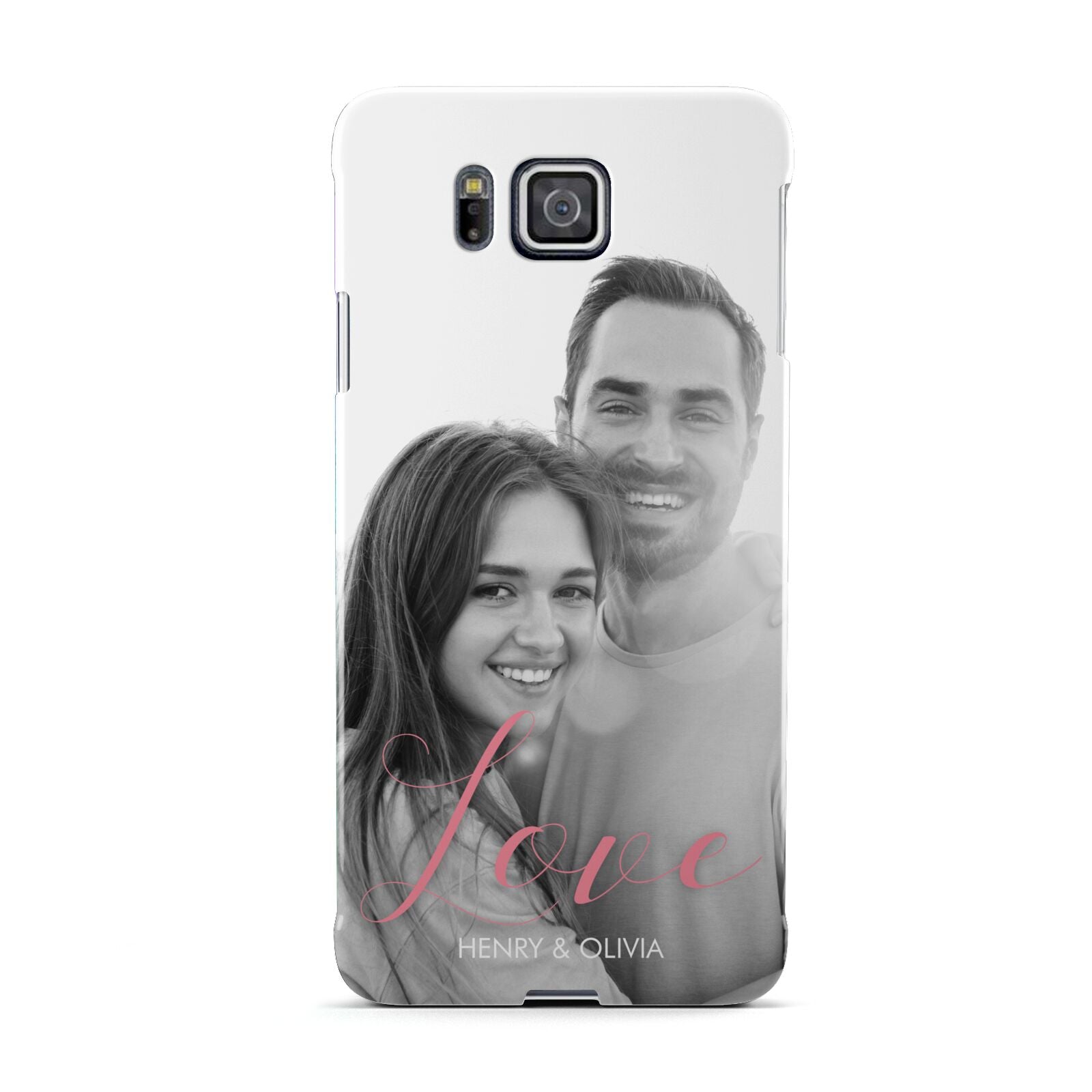 Personalised Valentines Day Photo Samsung Galaxy Alpha Case