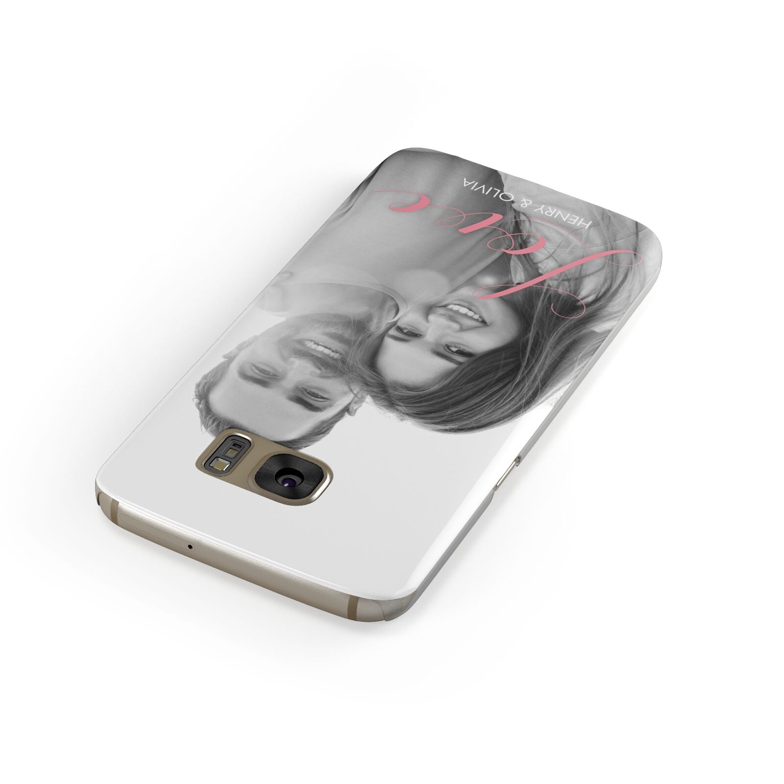 Personalised Valentines Day Photo Samsung Galaxy Case Front Close Up