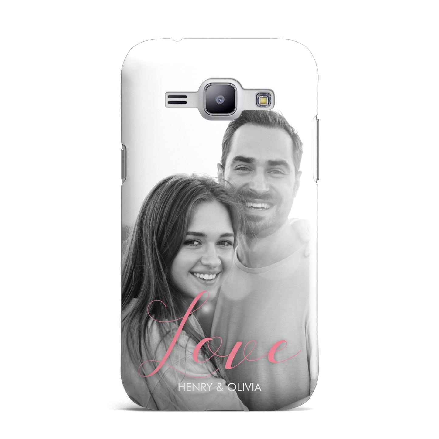 Personalised Valentines Day Photo Samsung Galaxy J1 2015 Case