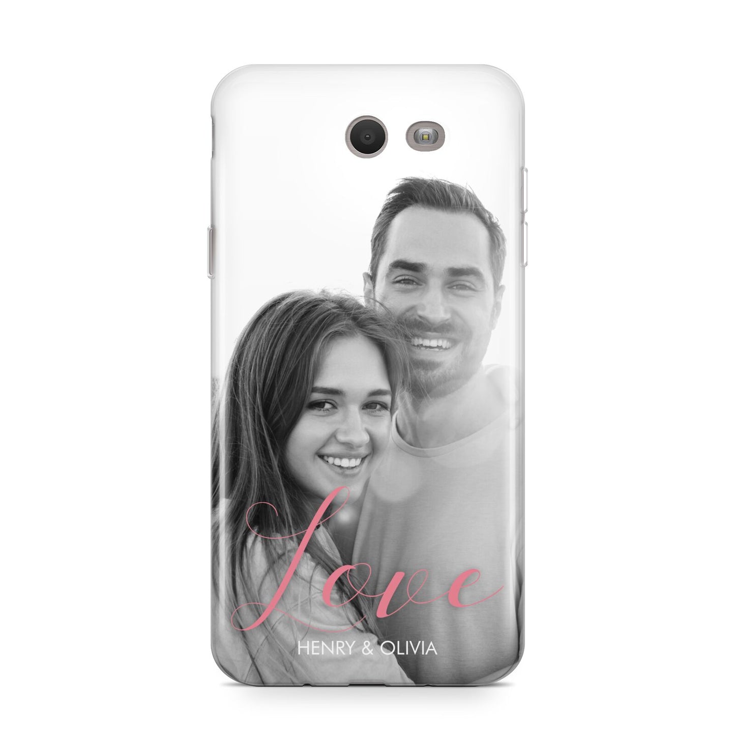 Personalised Valentines Day Photo Samsung Galaxy J7 2017 Case