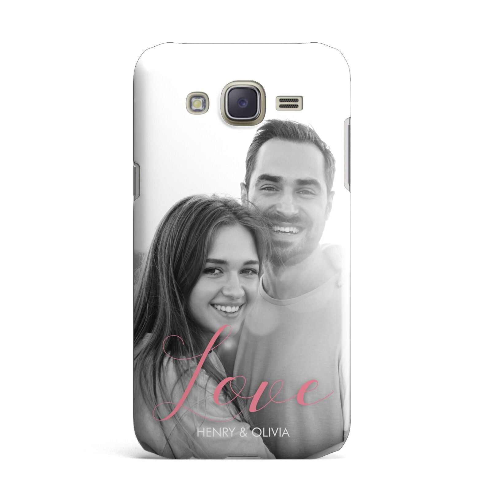 Personalised Valentines Day Photo Samsung Galaxy J7 Case