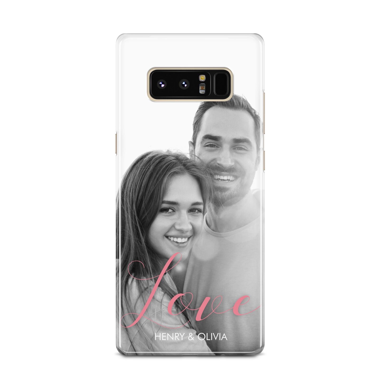 Personalised Valentines Day Photo Samsung Galaxy Note 8 Case