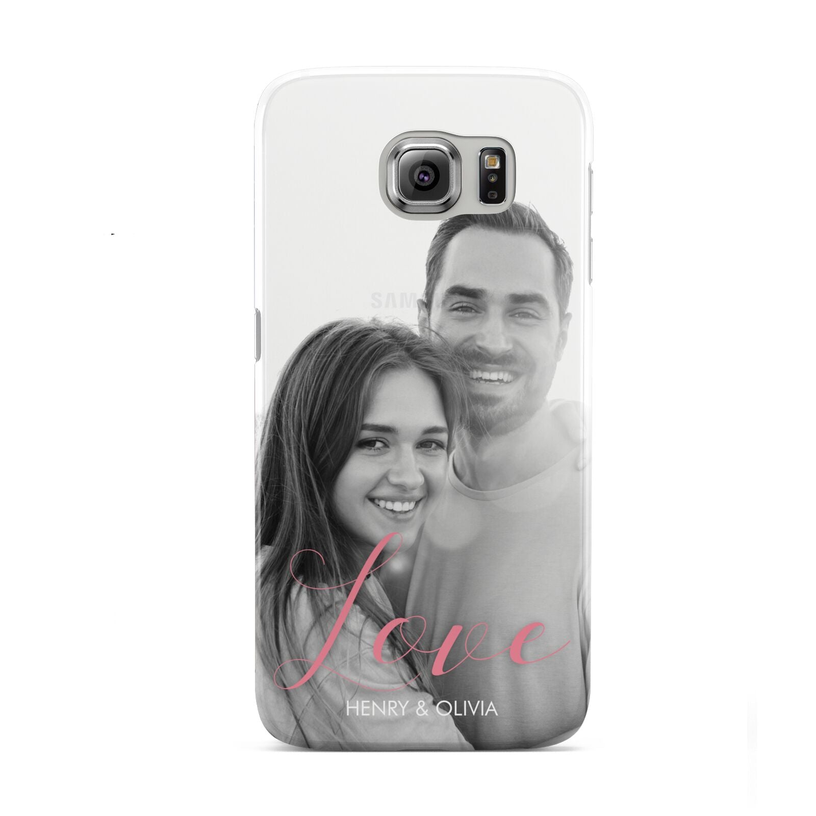 Personalised Valentines Day Photo Samsung Galaxy S6 Case