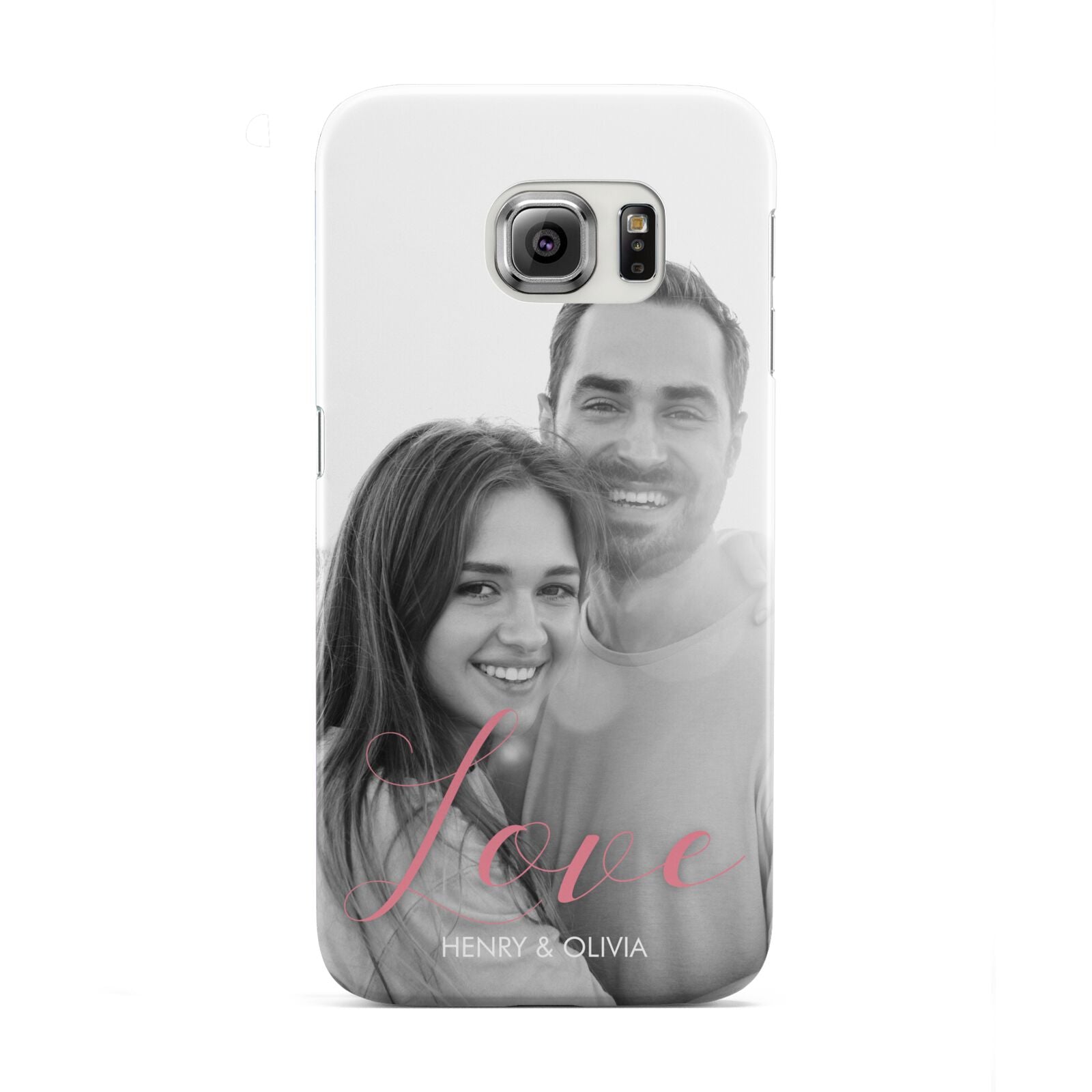 Personalised Valentines Day Photo Samsung Galaxy S6 Edge Case