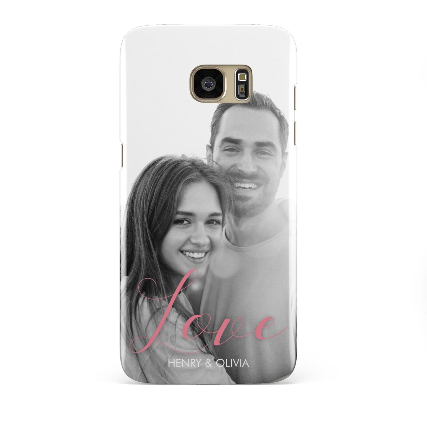 Personalised Valentines Day Photo Samsung Galaxy S7 Edge Case