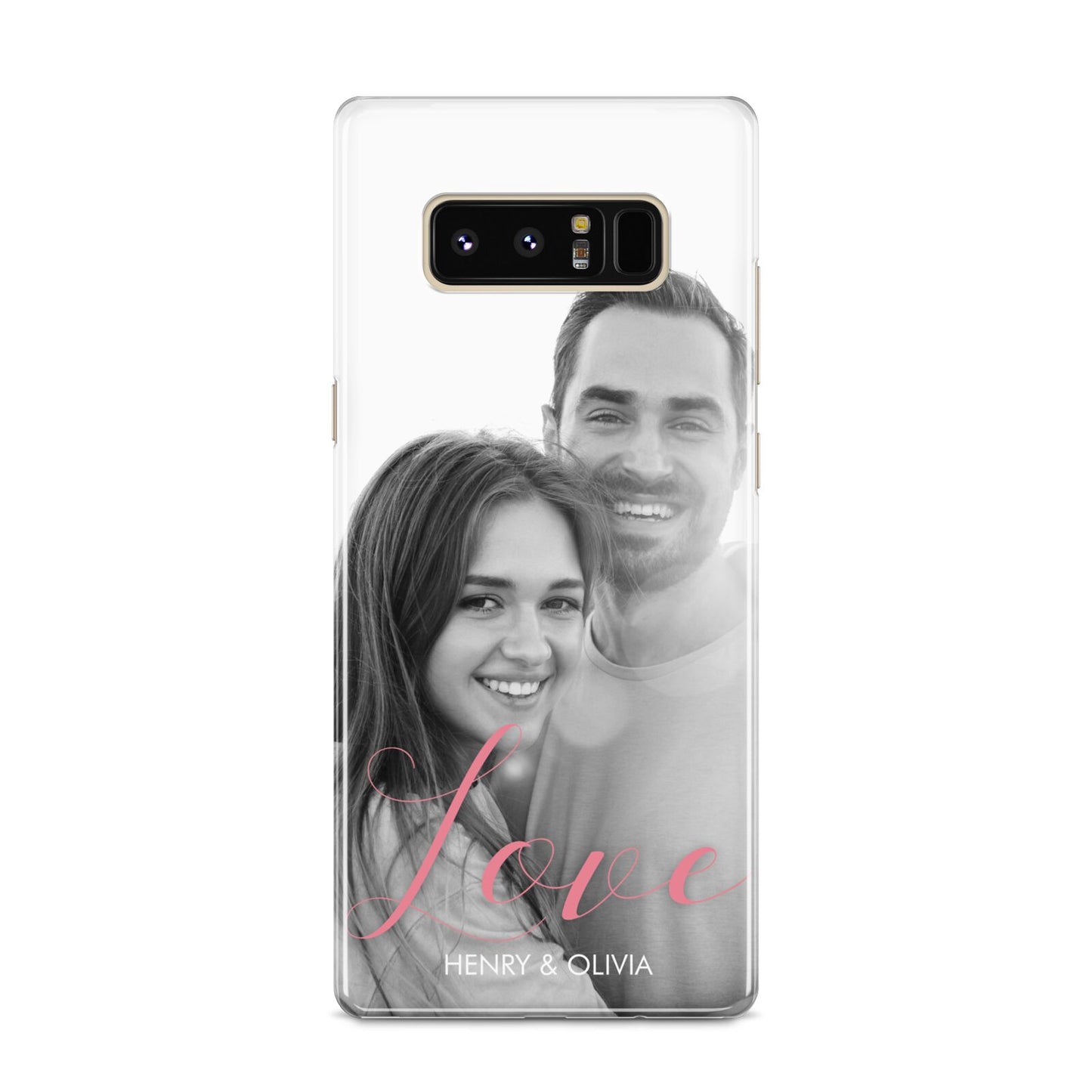 Personalised Valentines Day Photo Samsung Galaxy S8 Case