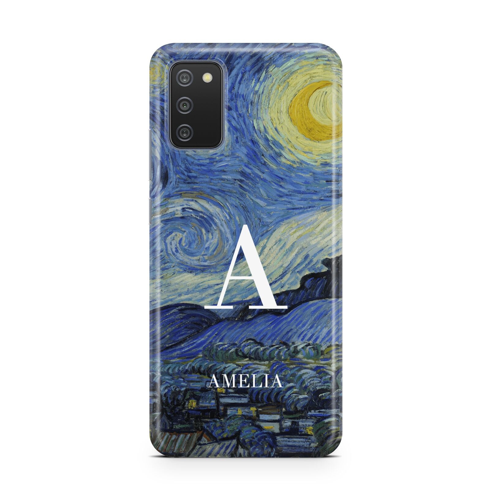 Personalised Van Gogh Starry Night Samsung A02s Case