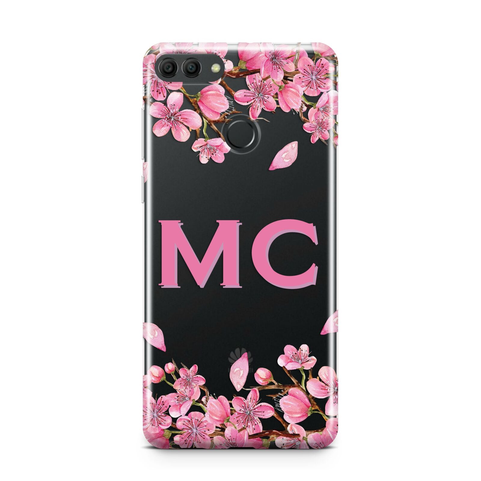 Personalised Vibrant Cherry Blossom Pink Huawei Y9 2018