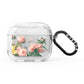 Personalised Vintage Flowers AirPods Glitter Case 3rd Gen