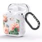 Personalised Vintage Flowers AirPods Glitter Case Side Image