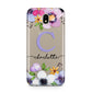 Personalised Violet Flowers Samsung J5 2017 Case