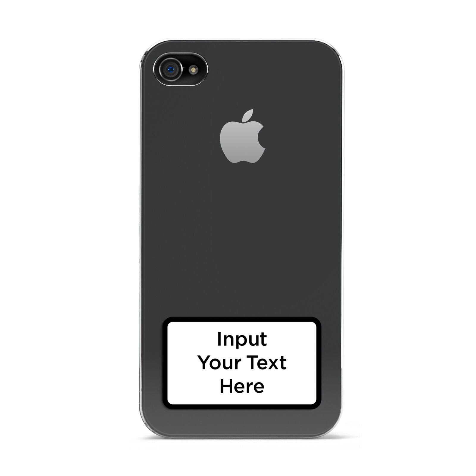 Personalised Warning Label Apple iPhone 4s Case