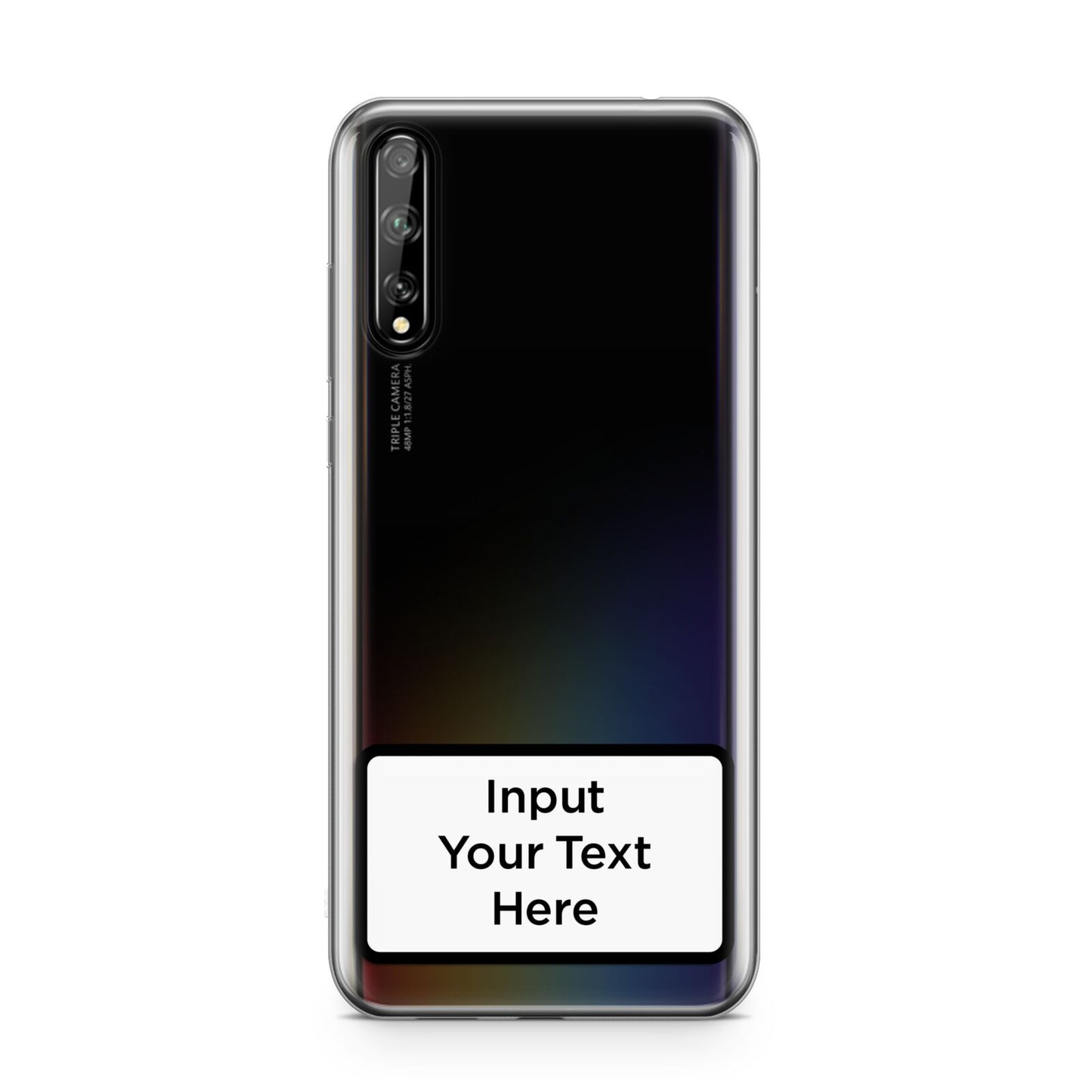 Personalised Warning Label Huawei Enjoy 10s Phone Case