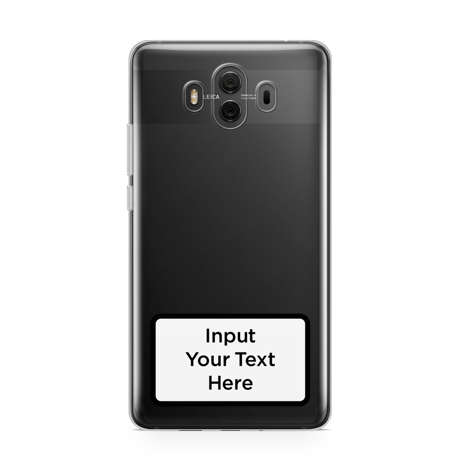 Personalised Warning Label Huawei Mate 10 Protective Phone Case