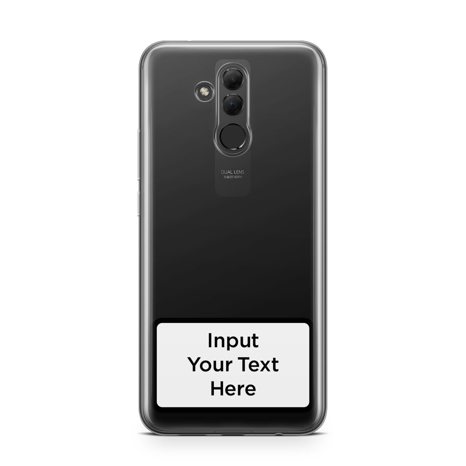 Personalised Warning Label Huawei Mate 20 Lite