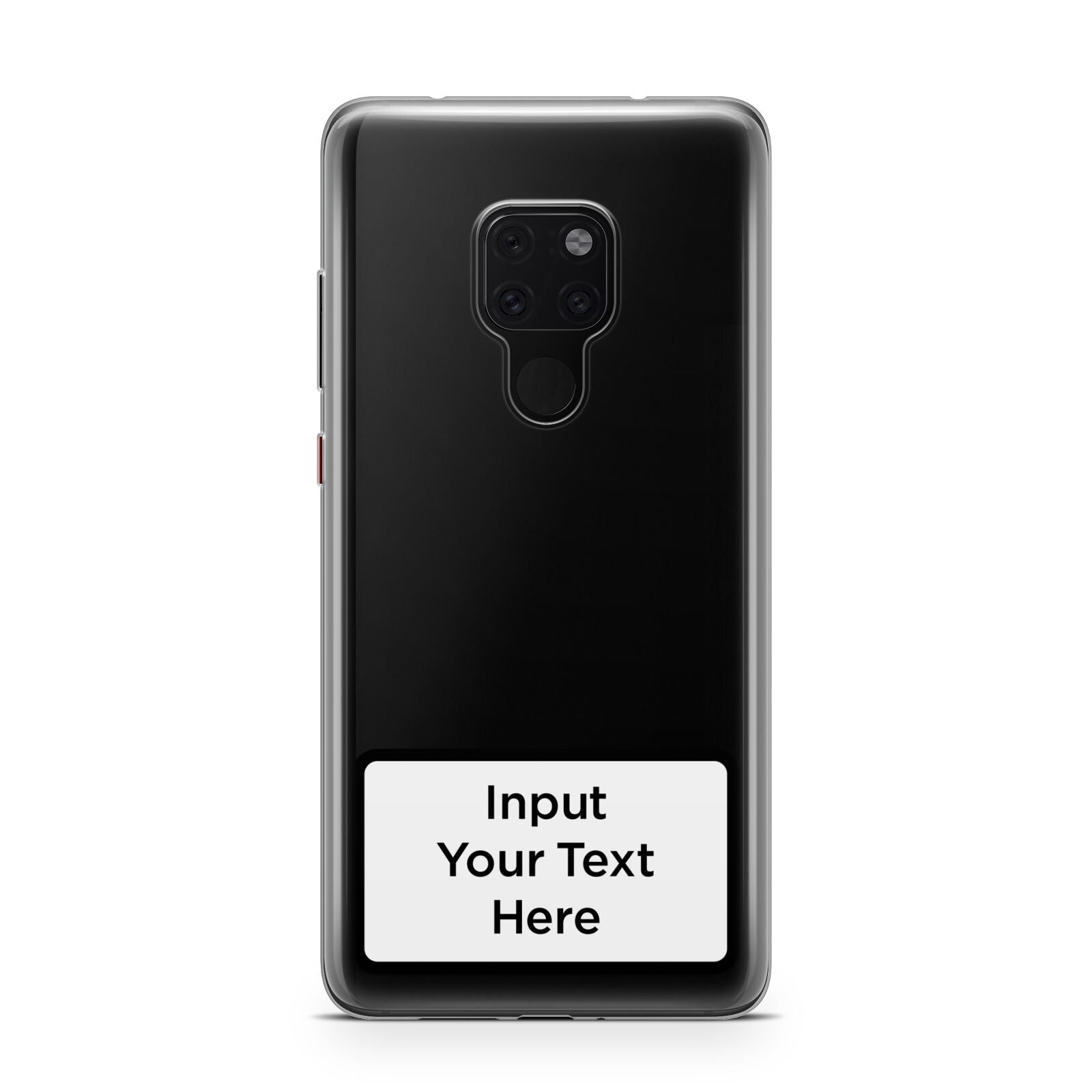 Personalised Warning Label Huawei Mate 20 Phone Case