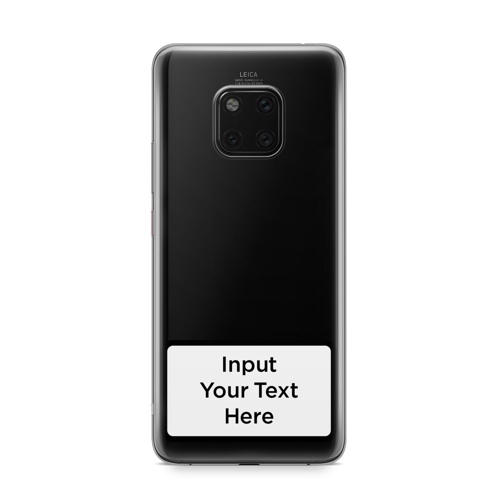 Personalised Warning Label Huawei Mate 20 Pro Phone Case