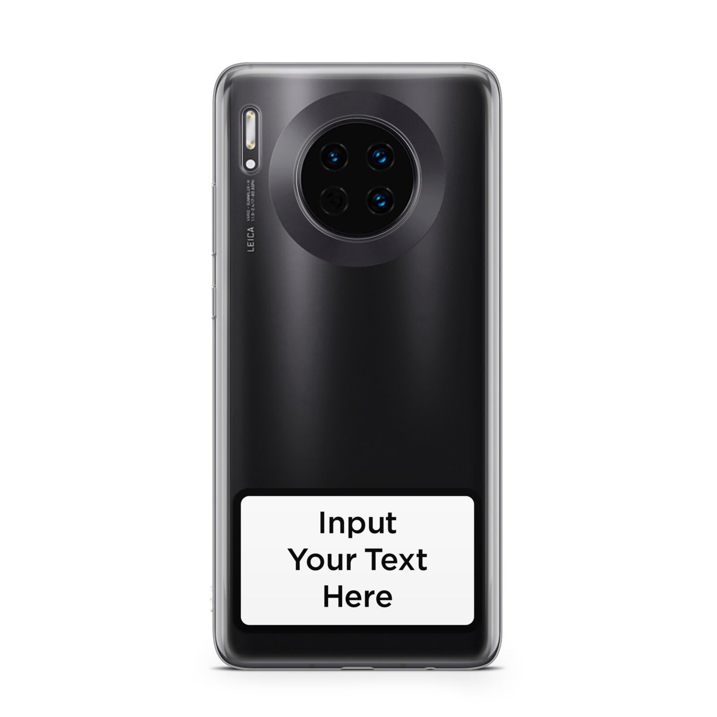 Personalised Warning Label Huawei Mate 30