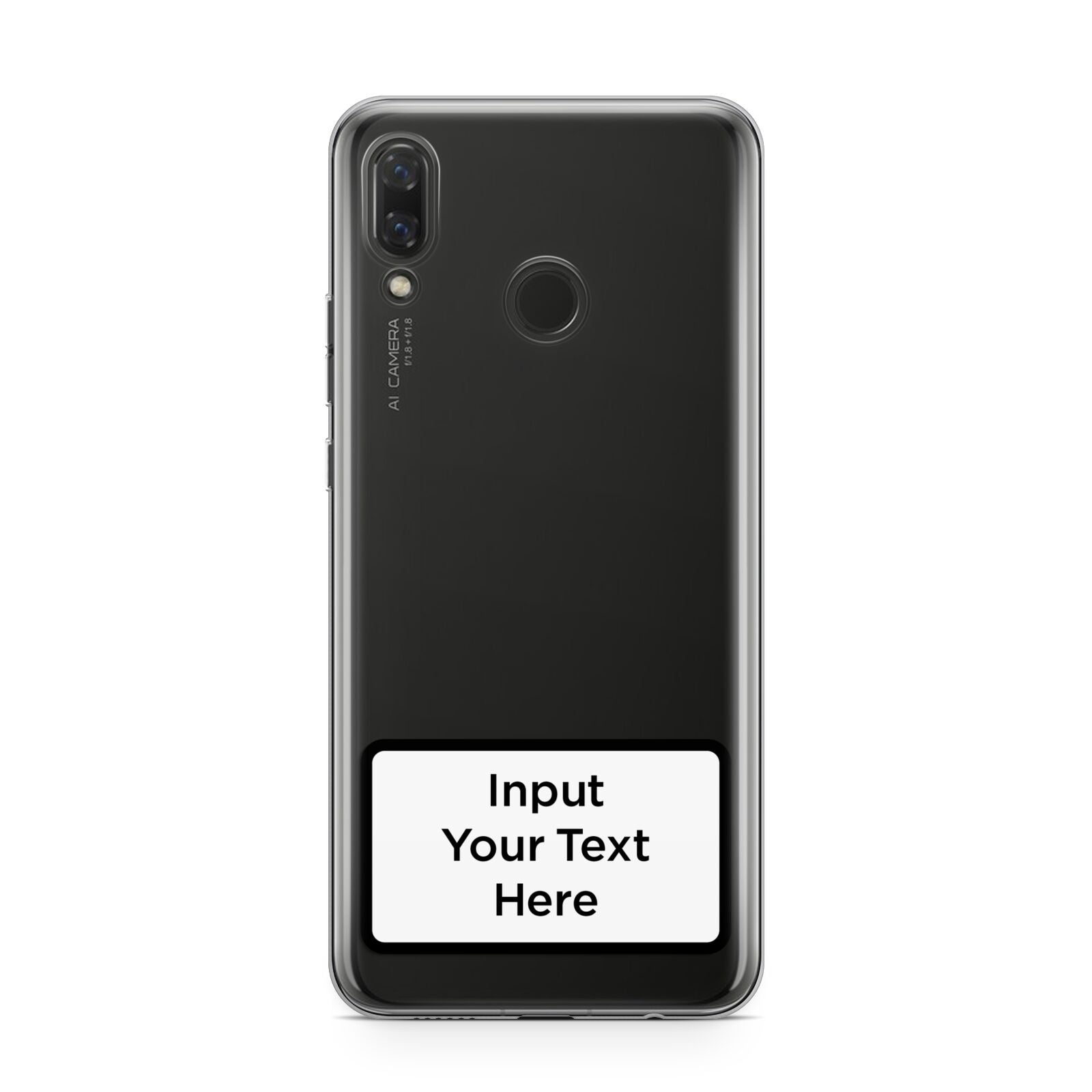 Personalised Warning Label Huawei Nova 3 Phone Case