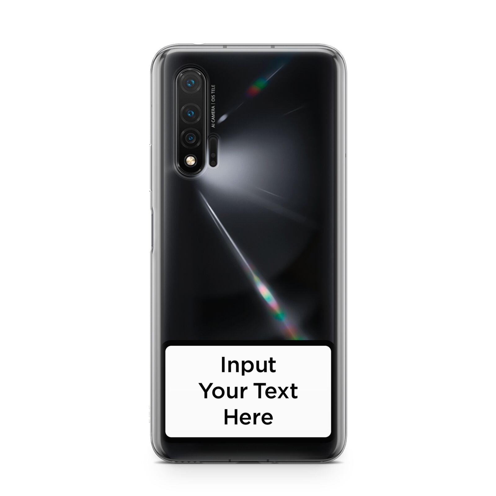 Personalised Warning Label Huawei Nova 6 Phone Case