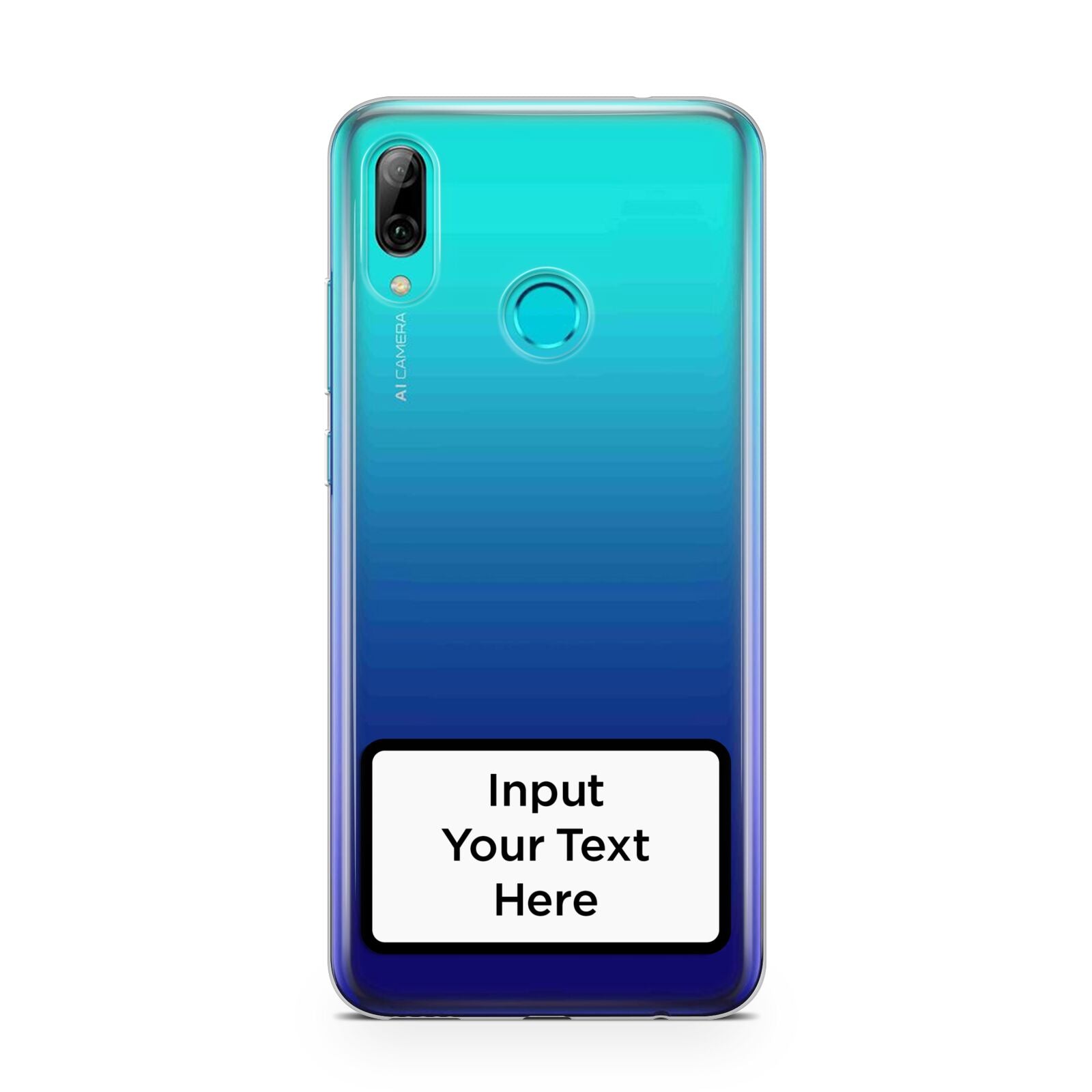 Personalised Warning Label Huawei P Smart 2019 Case