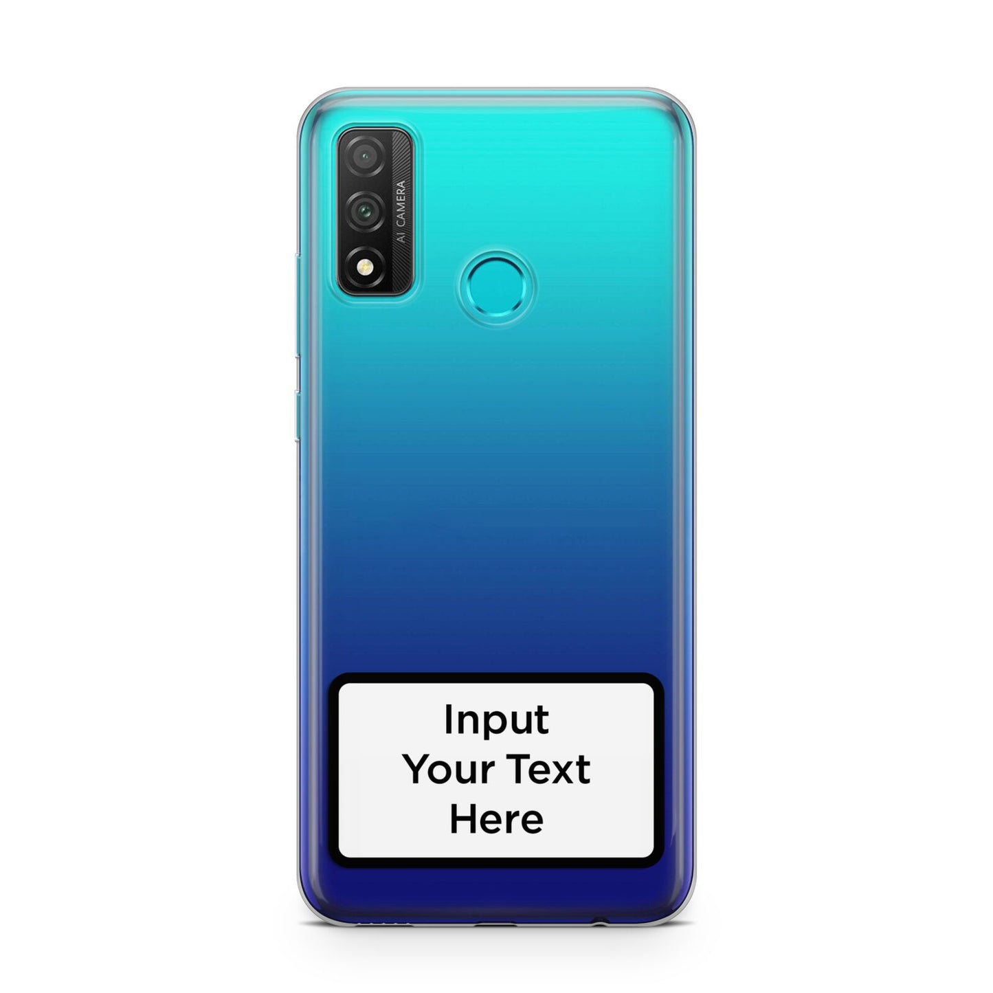 Personalised Warning Label Huawei P Smart 2020