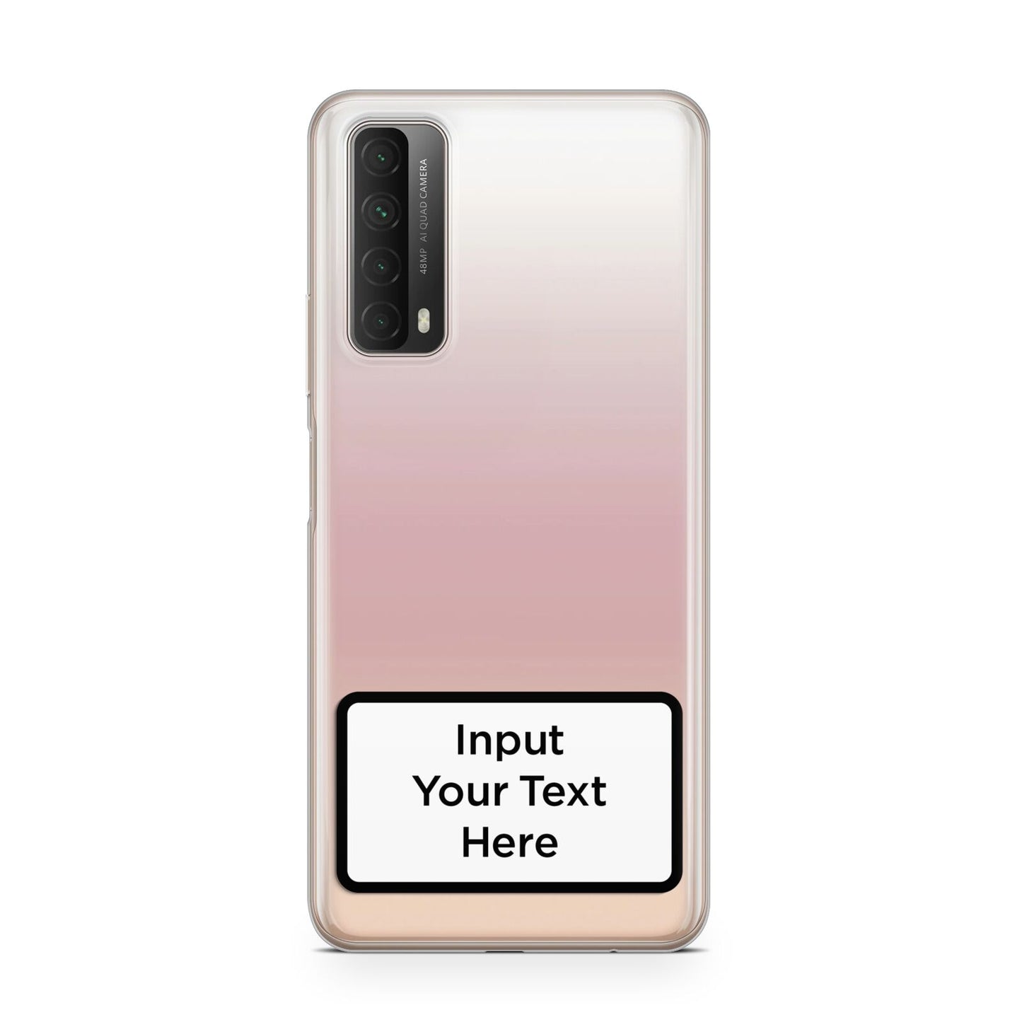 Personalised Warning Label Huawei P Smart 2021