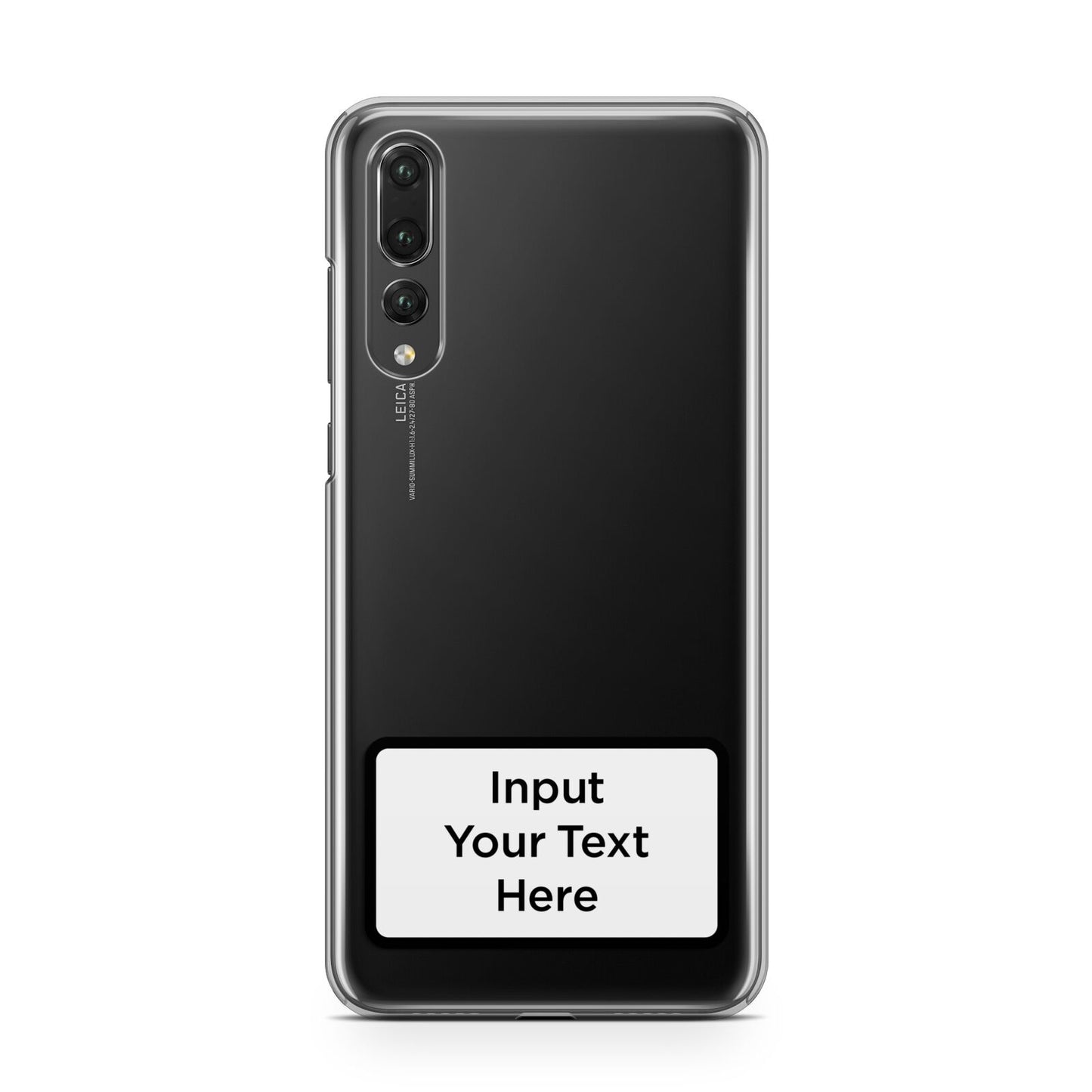 Personalised Warning Label Huawei P20 Pro Phone Case