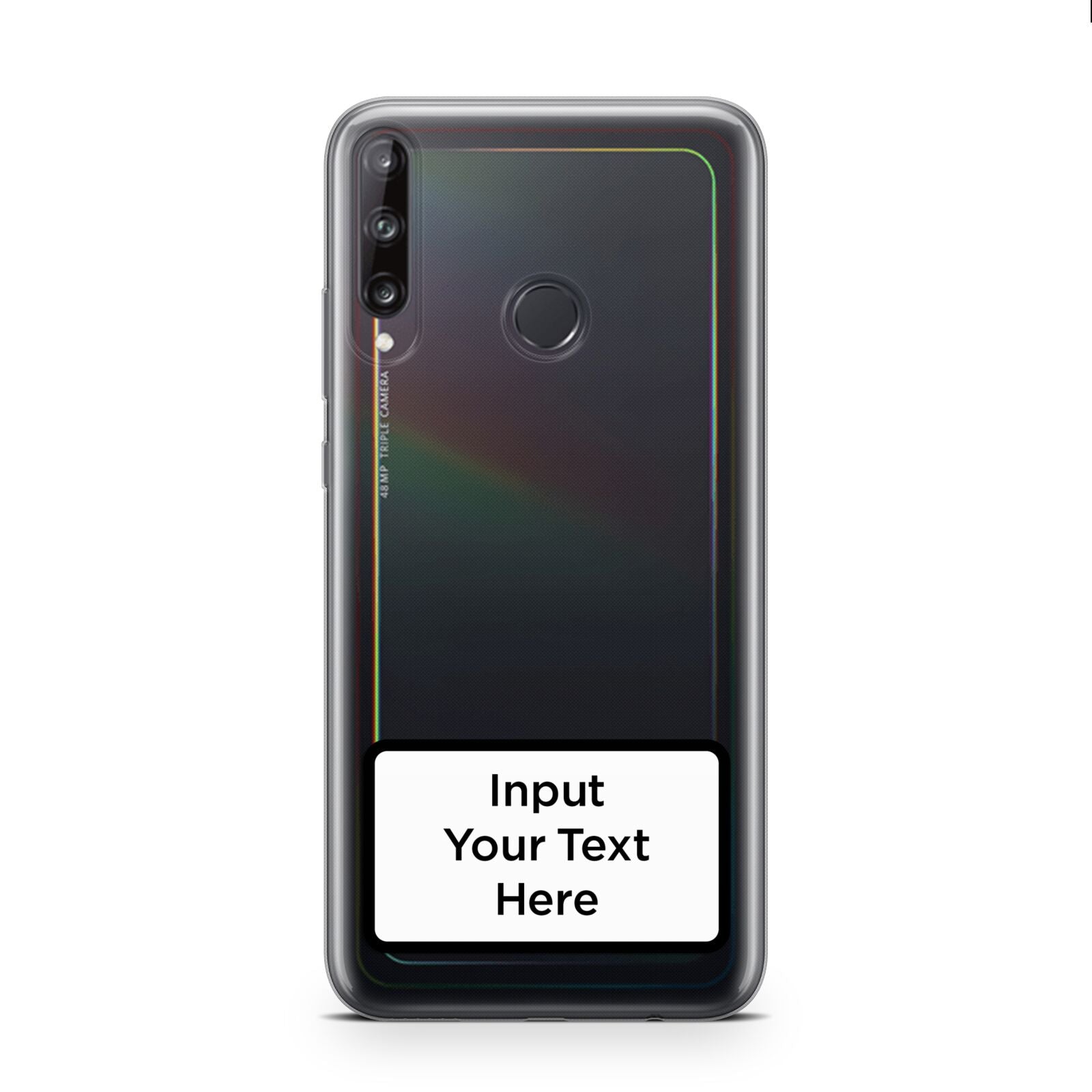 Personalised Warning Label Huawei P40 Lite E Phone Case