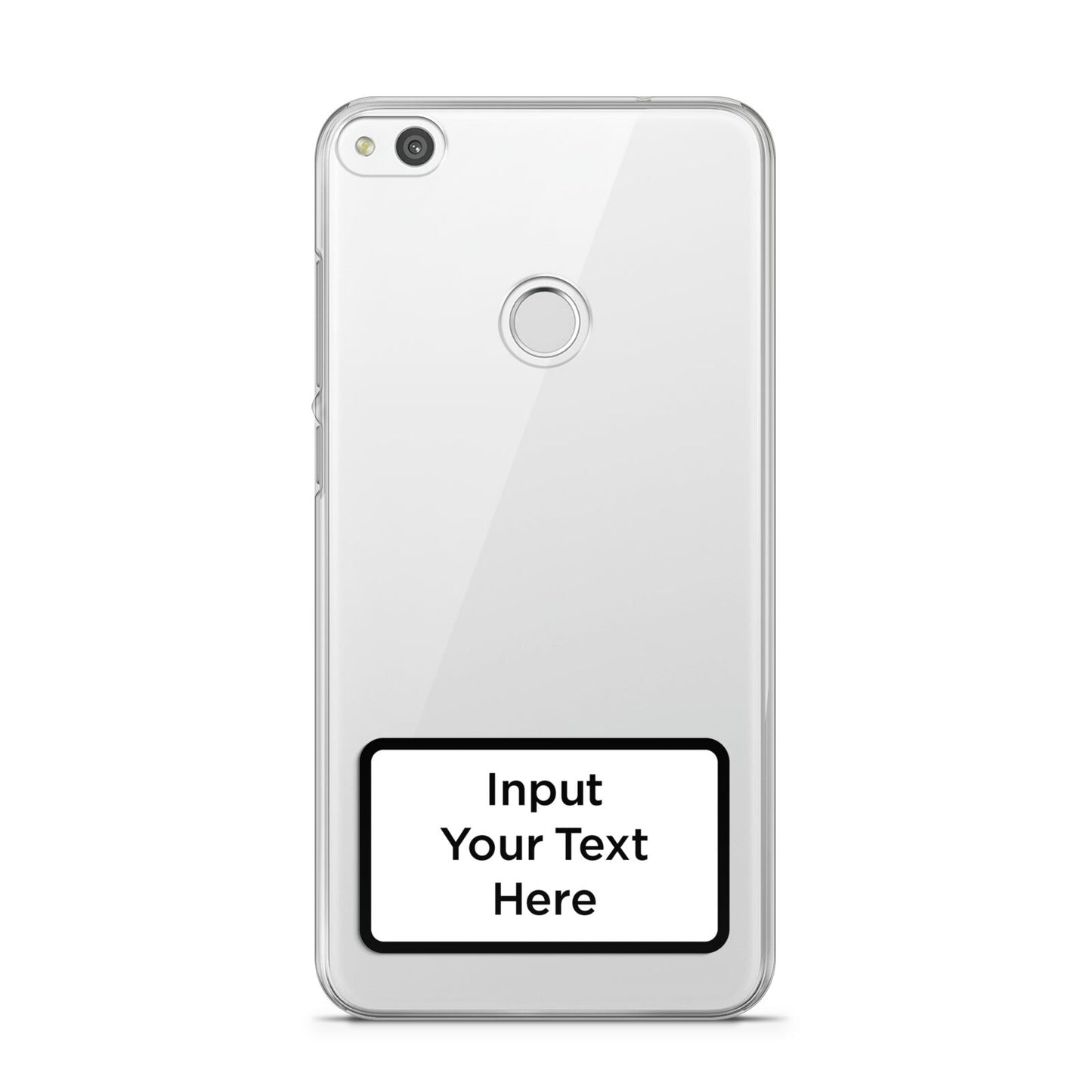 Personalised Warning Label Huawei P8 Lite Case