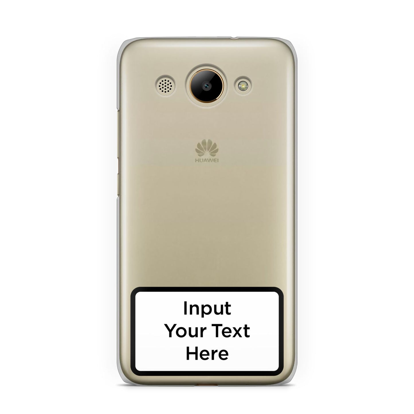 Personalised Warning Label Huawei Y3 2017