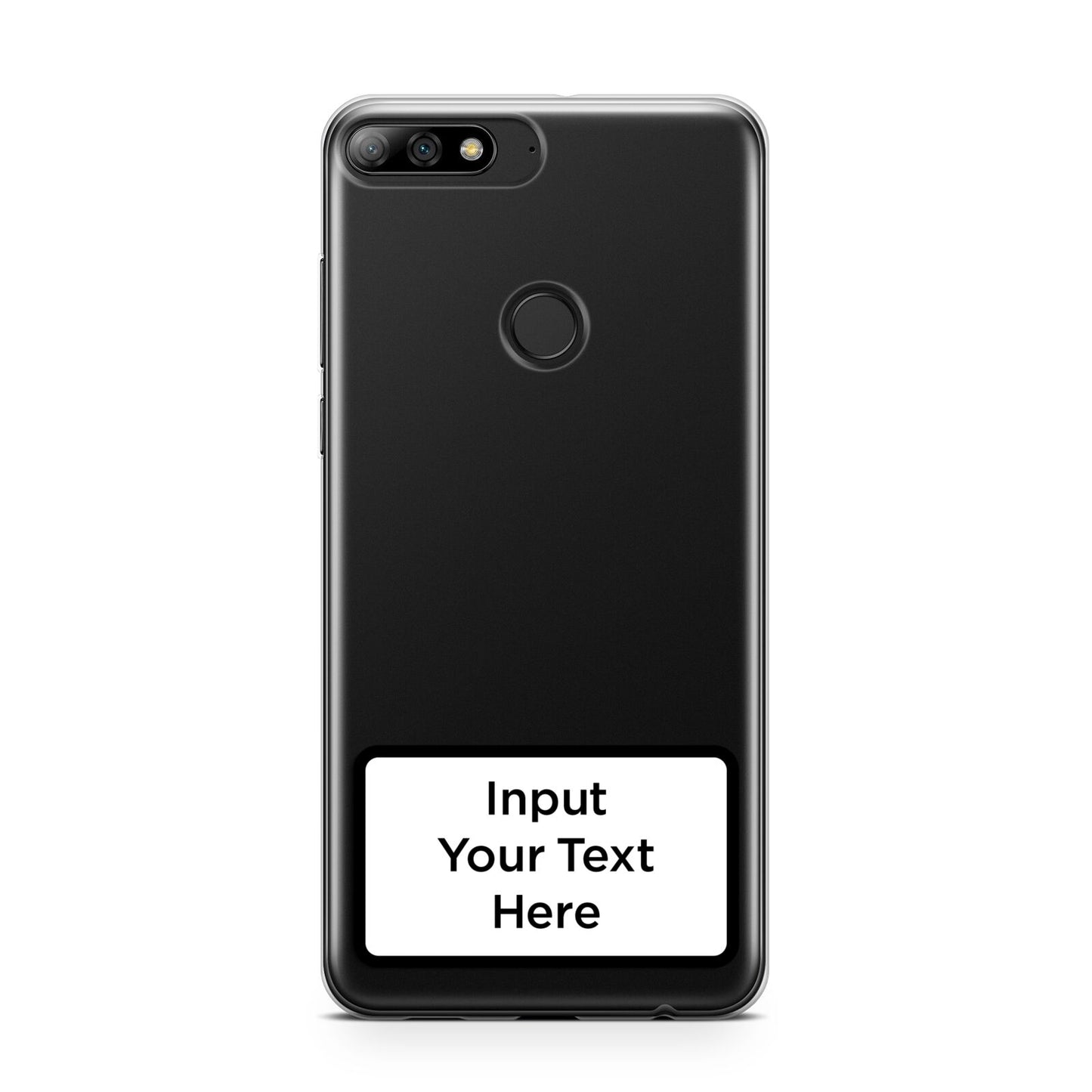 Personalised Warning Label Huawei Y7 2018