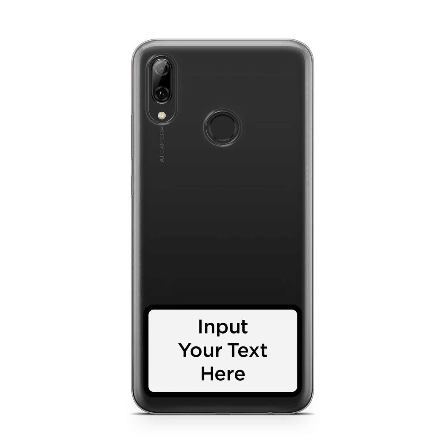 Personalised Warning Label Huawei Y7 2019