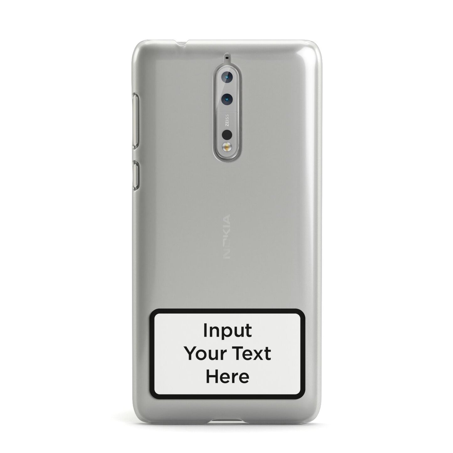 Personalised Warning Label Nokia Case