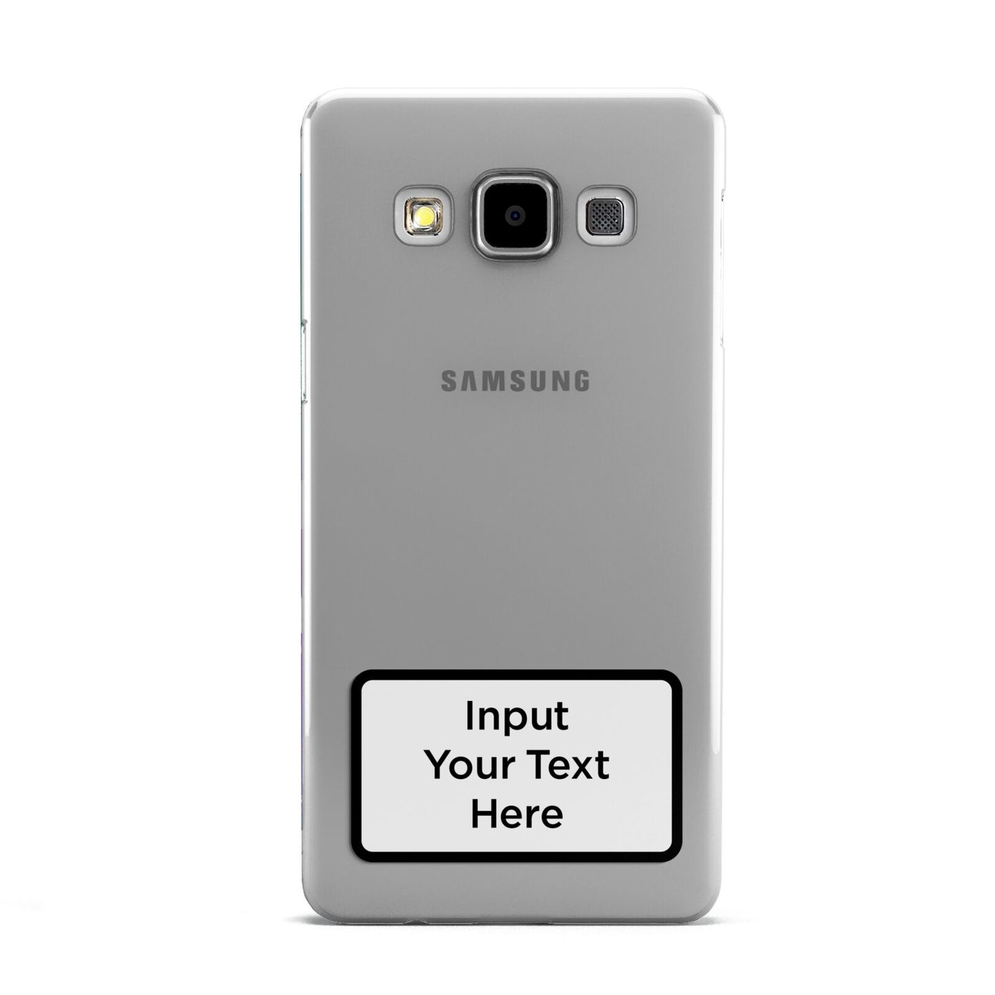 Personalised Warning Label Samsung Galaxy A5 Case