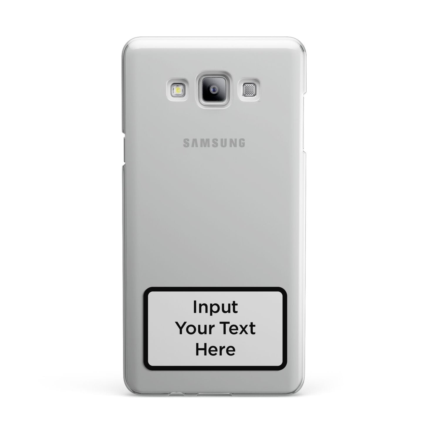 Personalised Warning Label Samsung Galaxy A7 2015 Case