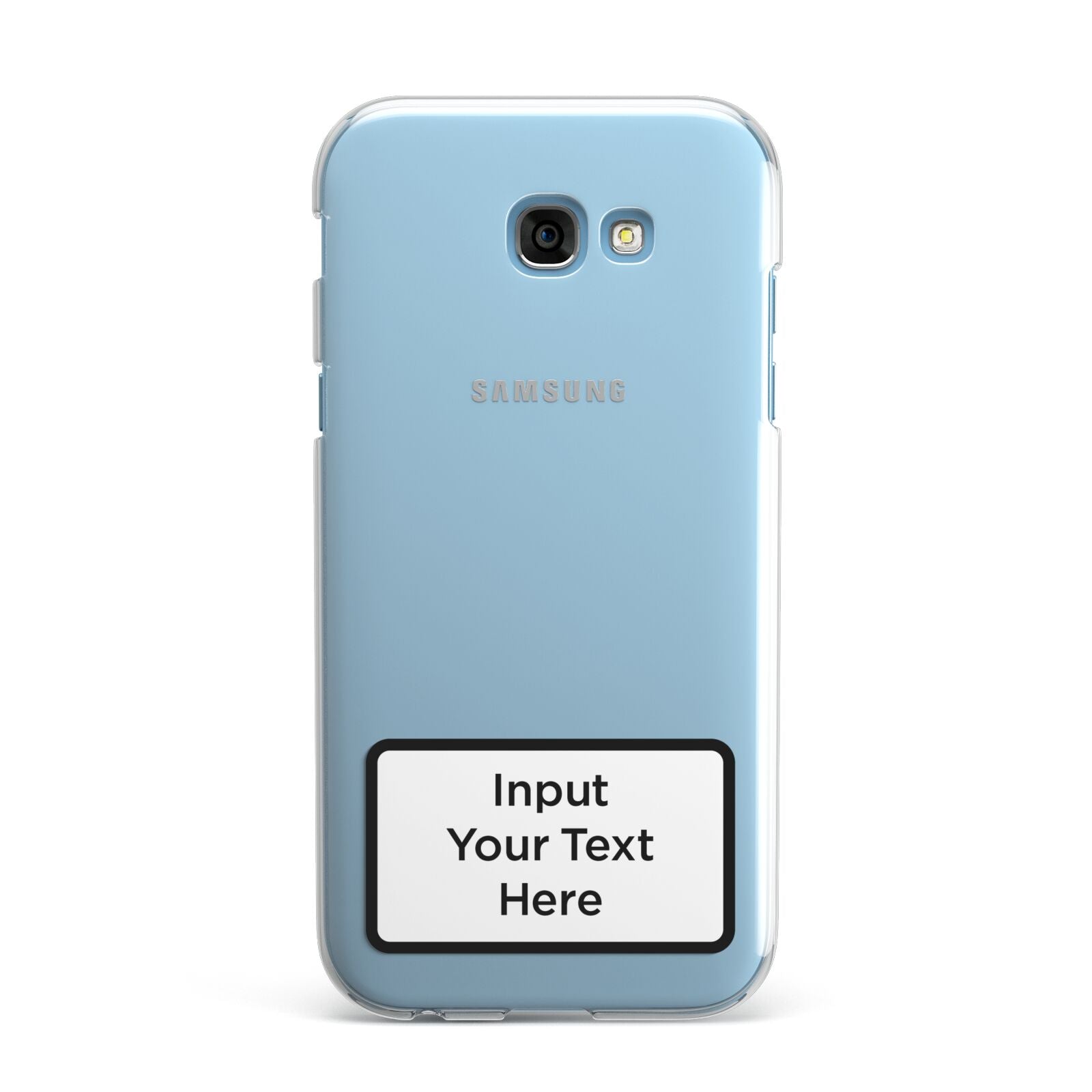 Personalised Warning Label Samsung Galaxy A7 2017 Case