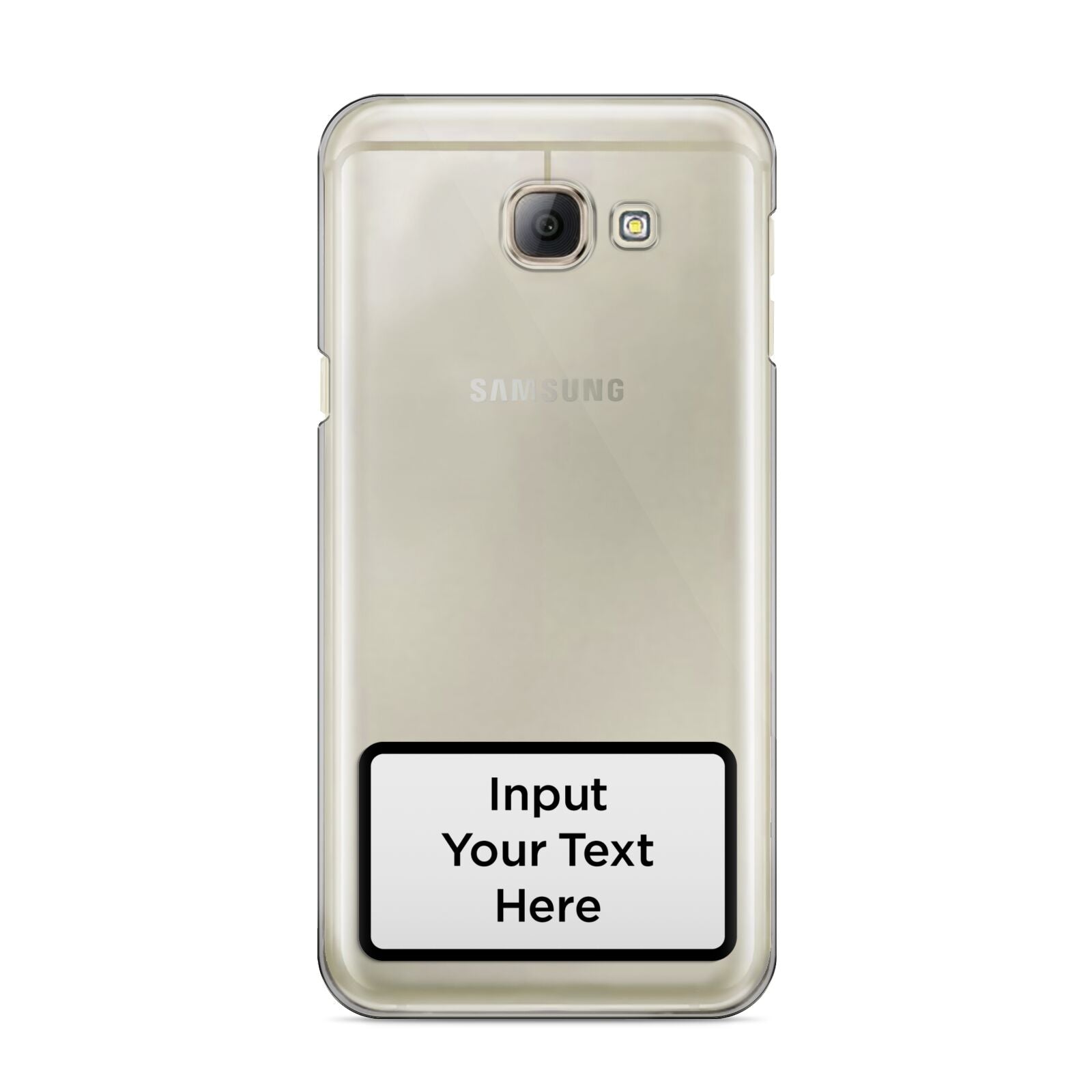 Personalised Warning Label Samsung Galaxy A8 2016 Case