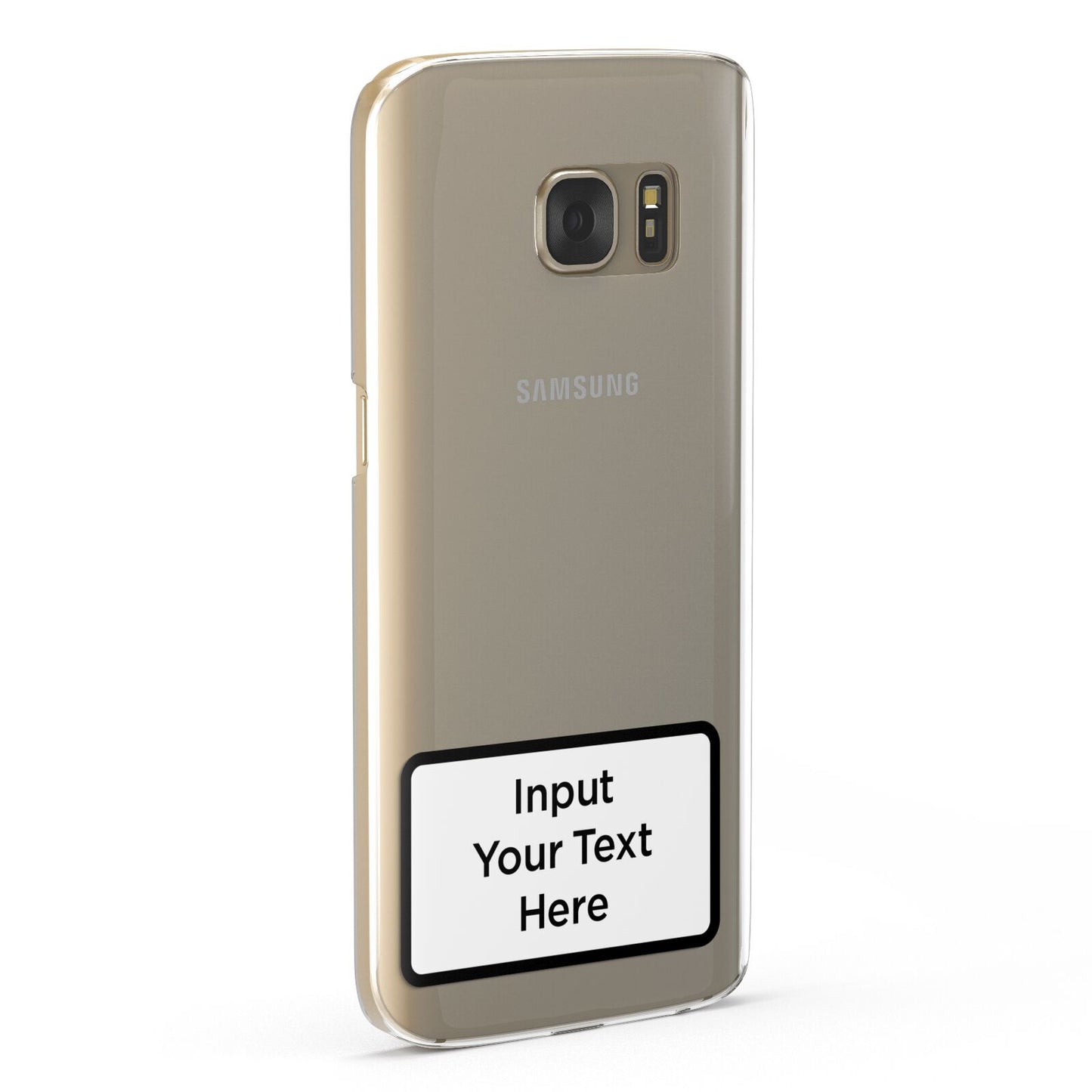 Personalised Warning Label Samsung Galaxy Case Fourty Five Degrees