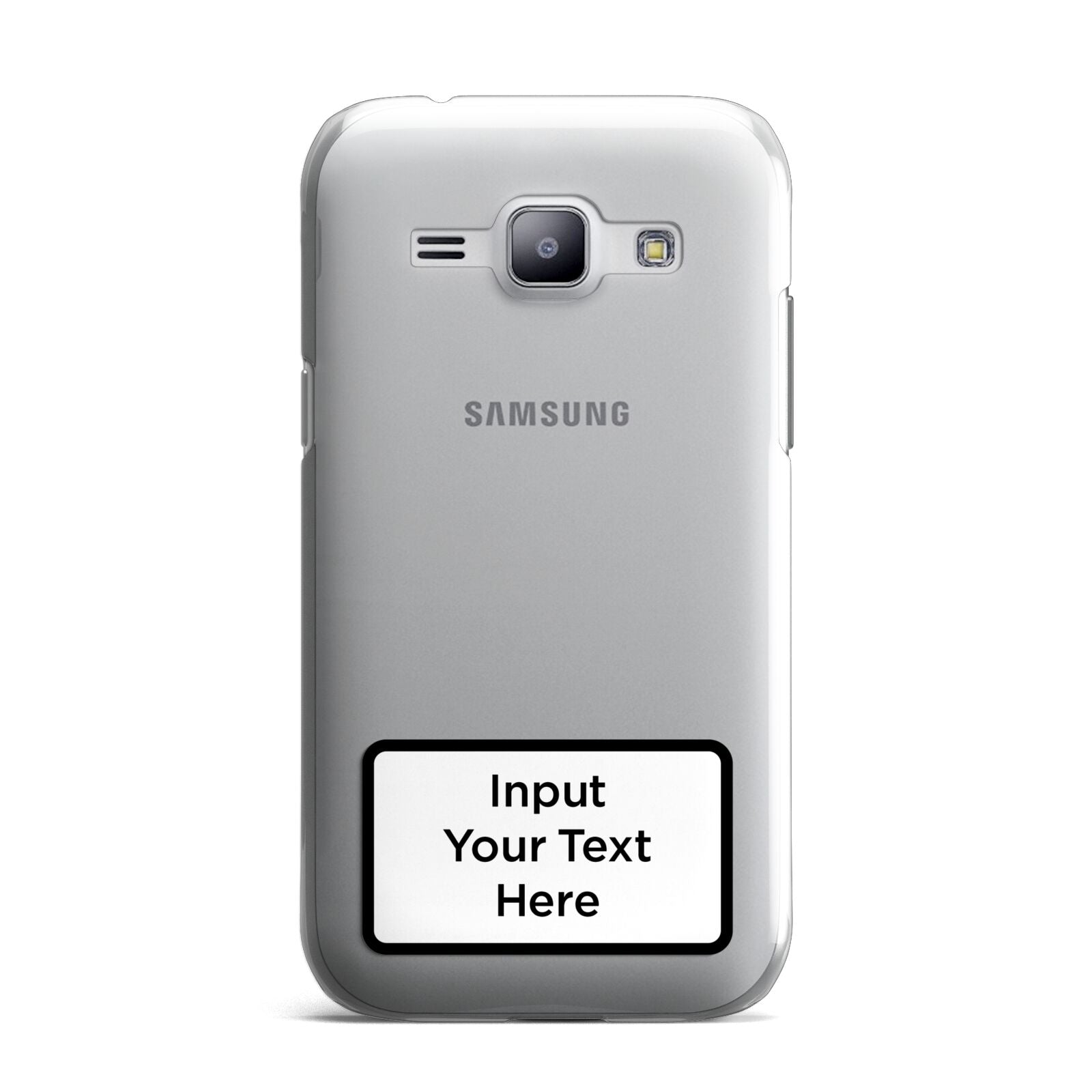 Personalised Warning Label Samsung Galaxy J1 2015 Case